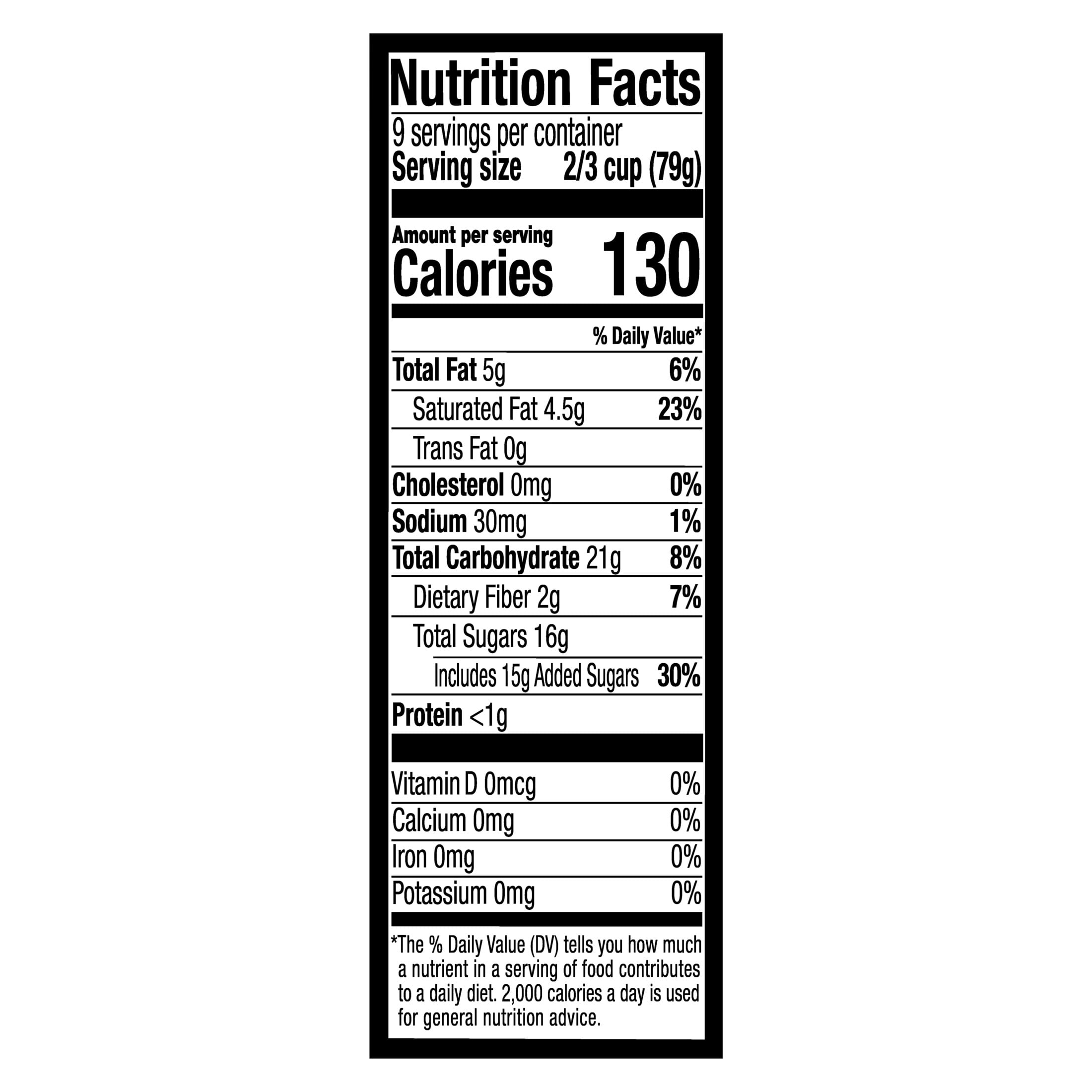 Breyers Non-Dairy Vanilla Ice Cream, Made with Real Oat Milk, 48 oz