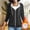 đŸ”¥ Black_New, variant on Polka Dot Print Raglan Sleeve Zip Up Hooded Sweater For Women, Long Sleeve Chest Pocket Casual Outer Jacket, Lightweight Soft Knit Layering Top For Daily Weekend Styling Sky Blue XXL