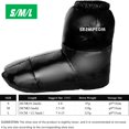 thumbnail image 2 of [Calentadores de Pies] Botines Ultraligeros para Camping Srempeom de Plumón Negro, 2 of 9