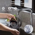 thumbnail image 5 of Food Processor, Electric Meat Grinder with 4 Stainless Steel Blades, 1.2L Food Chopper Small Grinder Meat Processor with 2 Speeds for Vegetable, Fruits, Baby Food, Meat, Garlic, 5 Cups, 5 of 8