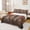 Brown Chocolate, variant on Manfei Retro Star Bed Sheets 4pcs, Southwestern Cowboy King Sheets, Rustic Boots Hat Horseshoes Sheet Set, Cowboy Super Cozy Room Decor