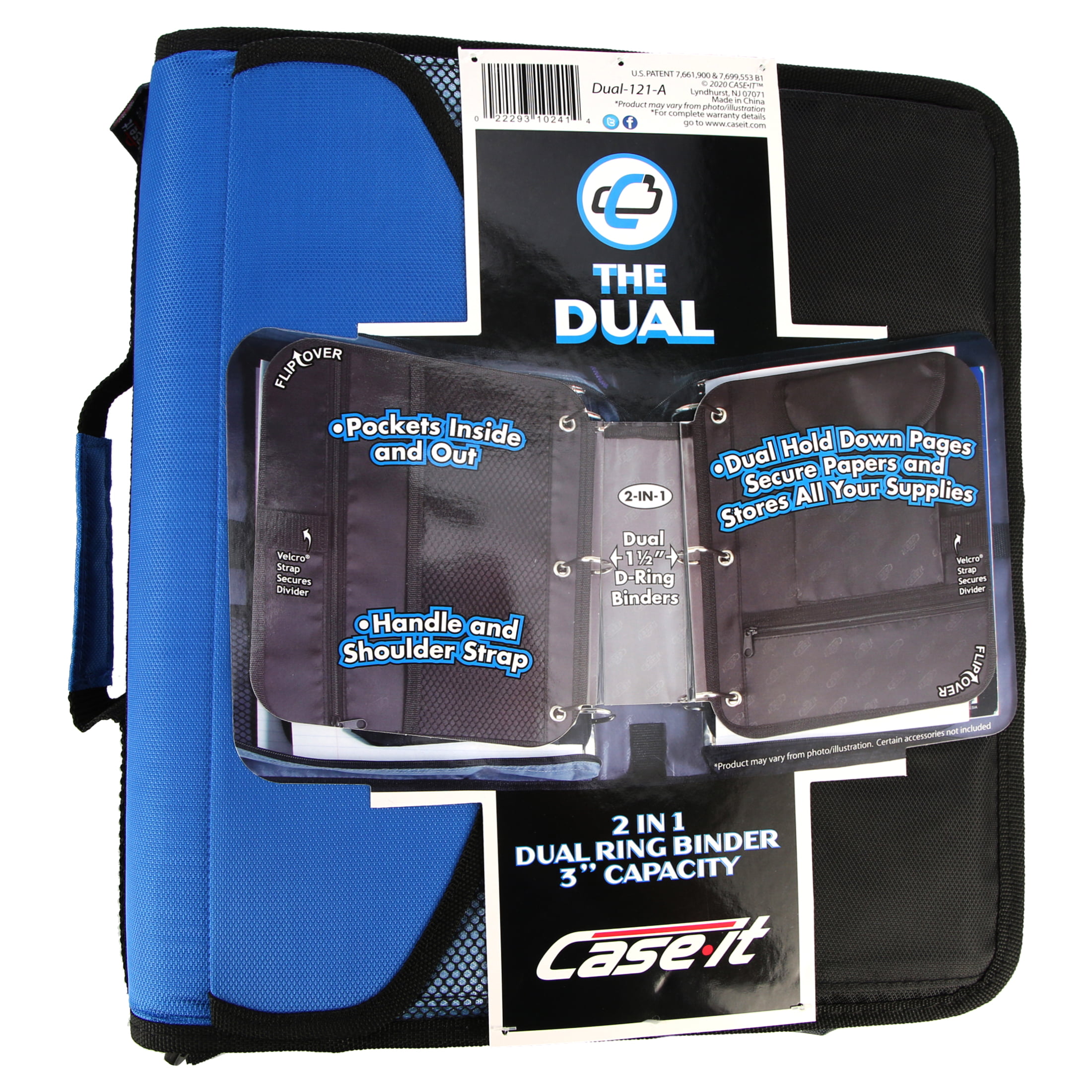 Case It The Dual 2 in 1 Binder With 3" Capacity and 13 BIC Brite Liner Inks for sale online 