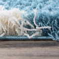 thumbnail image 3 of Ottomanson Shaggy Collection Jute Backing Moroccan Trellis Design Indoor Rug, 3 of 9