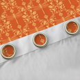 thumbnail image 4 of Feelyou Orange Dragonfly Black Out Curtains, Rustic Damask Curtains Pack of 2 (42x63 Each), 4 of 6