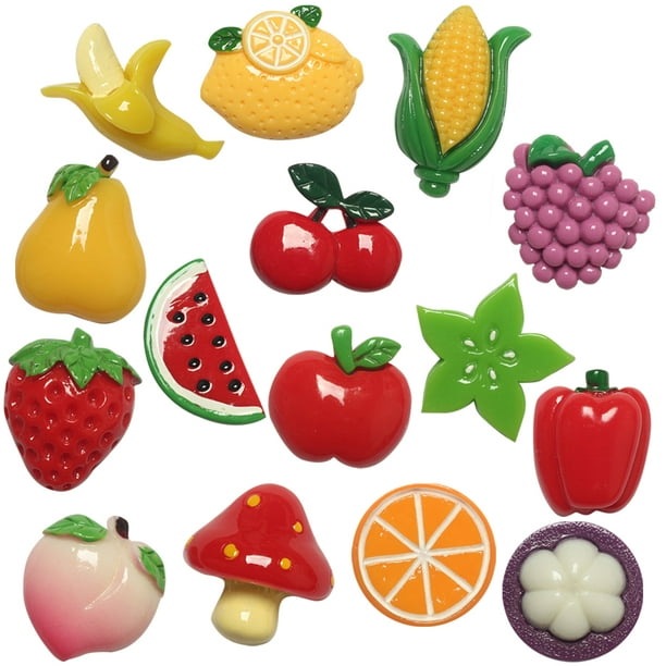 Aimant de Réfrigérateur, 13pcs, Fruits et Légumes Mignons, Panneau  Magnétique pour Réfrigérateur 