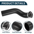 thumbnail image 4 of Manguera del radiador Unique Bargains para Opel Movano B (X62) 2.3 CDTi 2015- No. 144603730R manguera de turbo de goma negra 1 Pc, 4 of 6