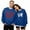 Blue, variant on Matching Couple Sweatshirts Red "LO" Letter Long Sleeve Graphic Couple Hoodies Soft Couples Dating Outings Stylish Sweatshirts For Men