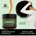 thumbnail image 4 of Sunny Isle Rosemary Mint Hair and Strong Roots Butter 2oz | Infused with Biotin & Jamaican Black Castor Oil | Strengthen and Nourish Hair Follicles | Dry Scalp, Split Ends | All Hair Types, 4 of 7