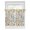 Blue Yellow, variant on Half Window Curtains 24 Inches Long, Garden Flora Illustrations Window Treatment Curtain Drapes, Blue Yellow Flowers Short Curtains Tiers for Kitchen Over Sink, 27.5"x24", 2 Panels