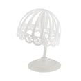 thumbnail image 2 of Soporte de exhibición de sombrero decorativo Zulema 2 piezas Blanco 50cm Negro 40cm, 2 of 8