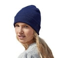 thumbnail image 3 of Beechfield  Adult Natural Cotton Fine Knit Beanie, 3 of 4