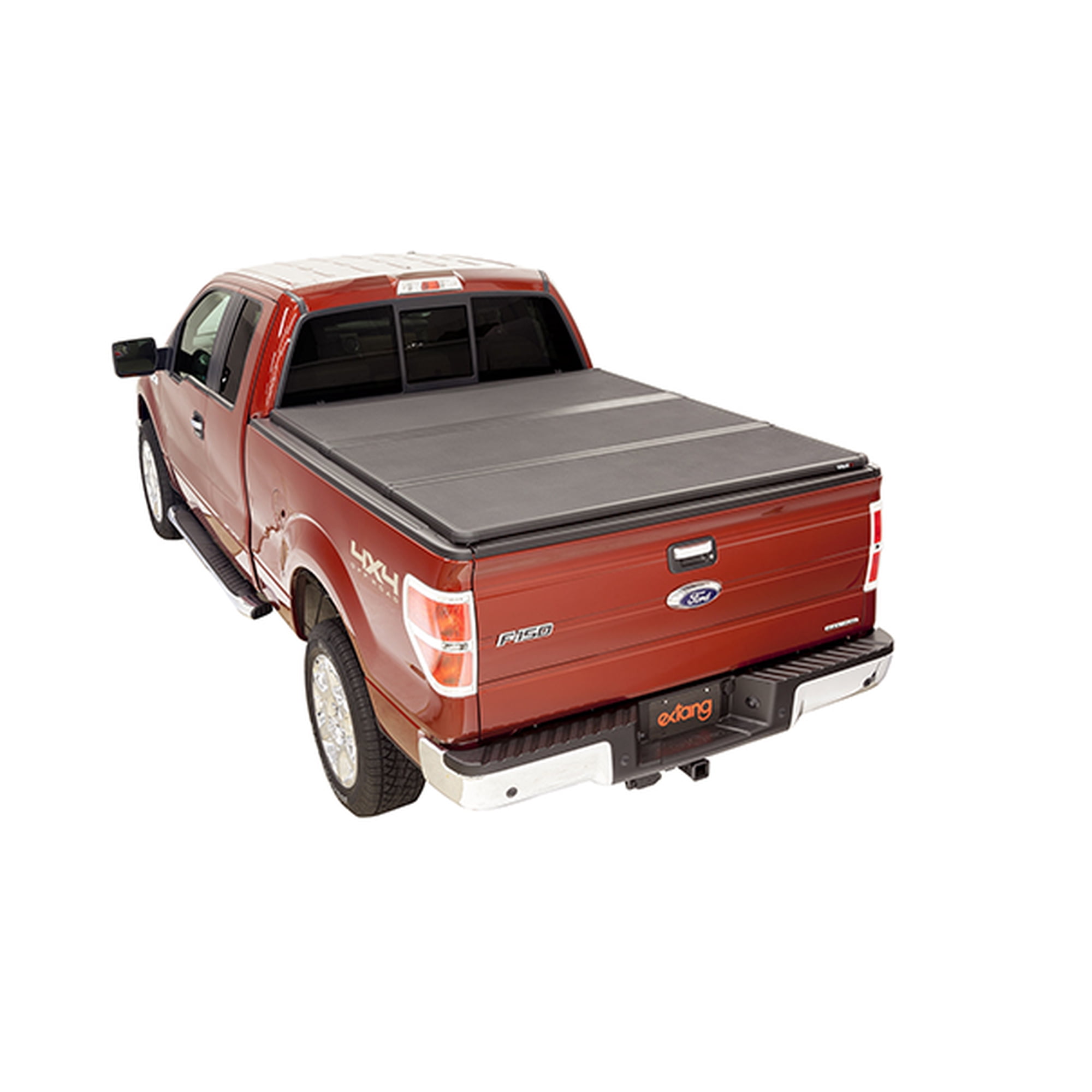 Extang 83835 Tonneau Cover Solid Fold 2 0 Hard Tri Fold Lockable Using Tailgate Handle Lock Black Matte Aluminum Walmart Canada