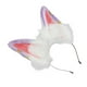 thumbnail image 3 of Diadema con orejas de gato, diadema única con orejas de animal para mujeres y niñas, ideal para festivales de cosplay. Púrpura, 3 of 9