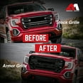 thumbnail image 6 of AMERICAN MODIFIED Grille w/Emblem Base, 19-21 GMC Sierra 1500, Glossy Black, 6 of 8