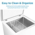 thumbnail image 5 of Danby DCF035A6WM 3.5 cu. ft. Square Model Chest Freezer DOE, 5 of 5