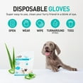 thumbnail image 2 of All For Paws Dog Grooming Wipes, Disposable Cat Glove Wipes, 12pcs, 2 of 8