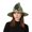 Matcha brown, variant on AOOOWER Vampires Hats Party Girls Hats Dramatic Hat Accents for Soft Fashionable Hat Gothicism Witch Costume Hat Outdoor Activity Hat for Male