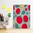 thumbnail image 5 of FMSHPON Ripe Tomatoes Vintage Style Clipboard Hardboard Wood Nursing Clip Board and Pull for Standard A4 Letter 13x9 inches, 5 of 7