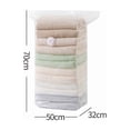 thumbnail image 4 of XL No-Pump Vacuum Storage Bags, Large Stand Up Reusable Space Saving Compression Bags for Clothes, Blankets and Quilts, White, 4 of 7