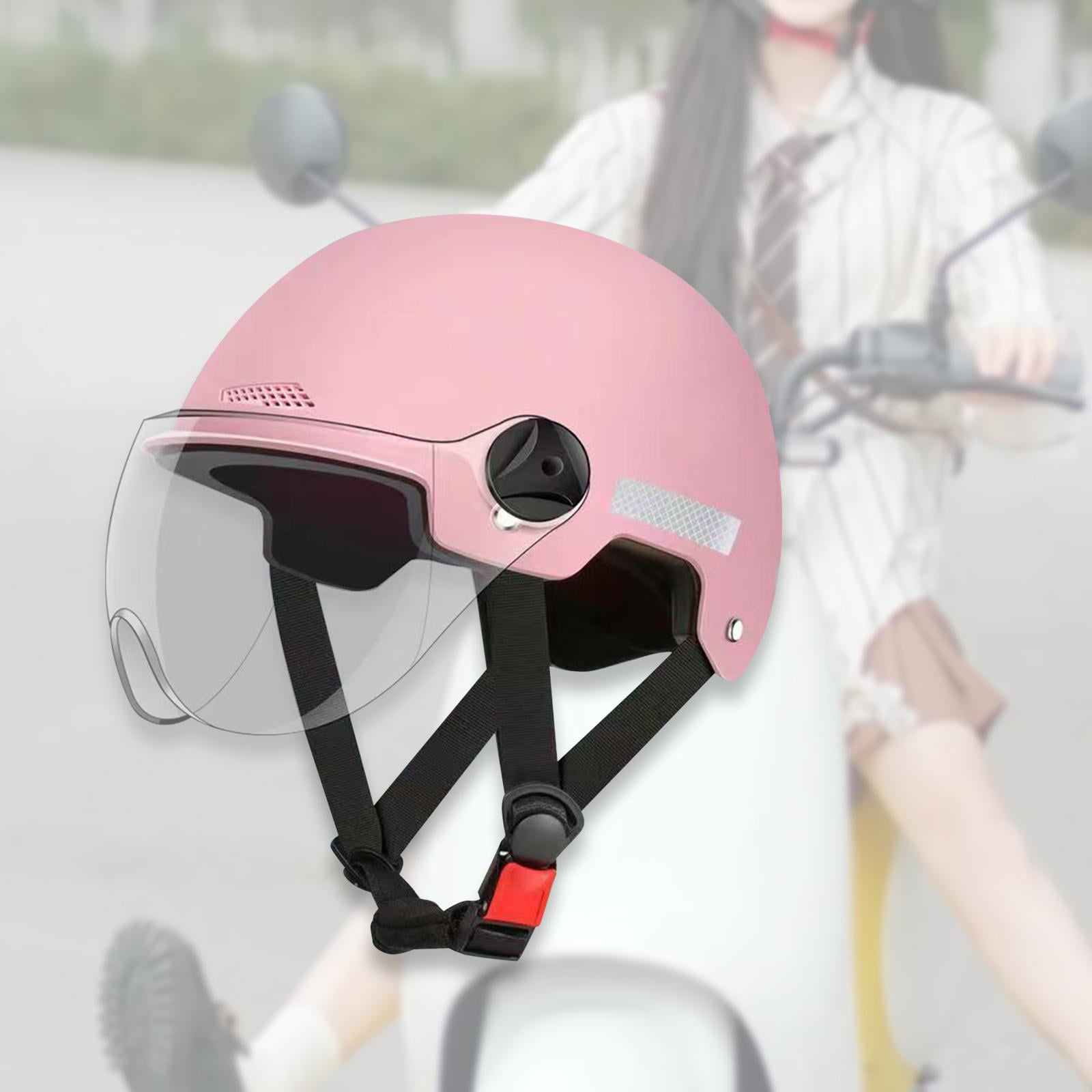 jiaping Motorcycle Helmet Comfortable Summer Soft Skin Friendly Lining Riding Helmet Pink