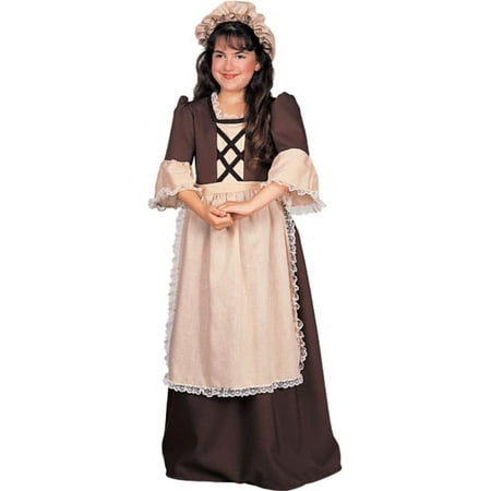 Colonial Girl Child Halloween Costume