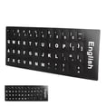 thumbnail image 4 of Autocollant de Clavier Anglais, Autocollant de Clavier d'Ordinateur Antipoussière PVC Portable Compact pour, 4 of 8