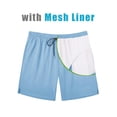 thumbnail image 4 of COOFANDY Mens Swim Trunks 7 inch Swim Shorts Board Short Bathing Suit with Mesh Liner Beach Shorts, 4 of 6
