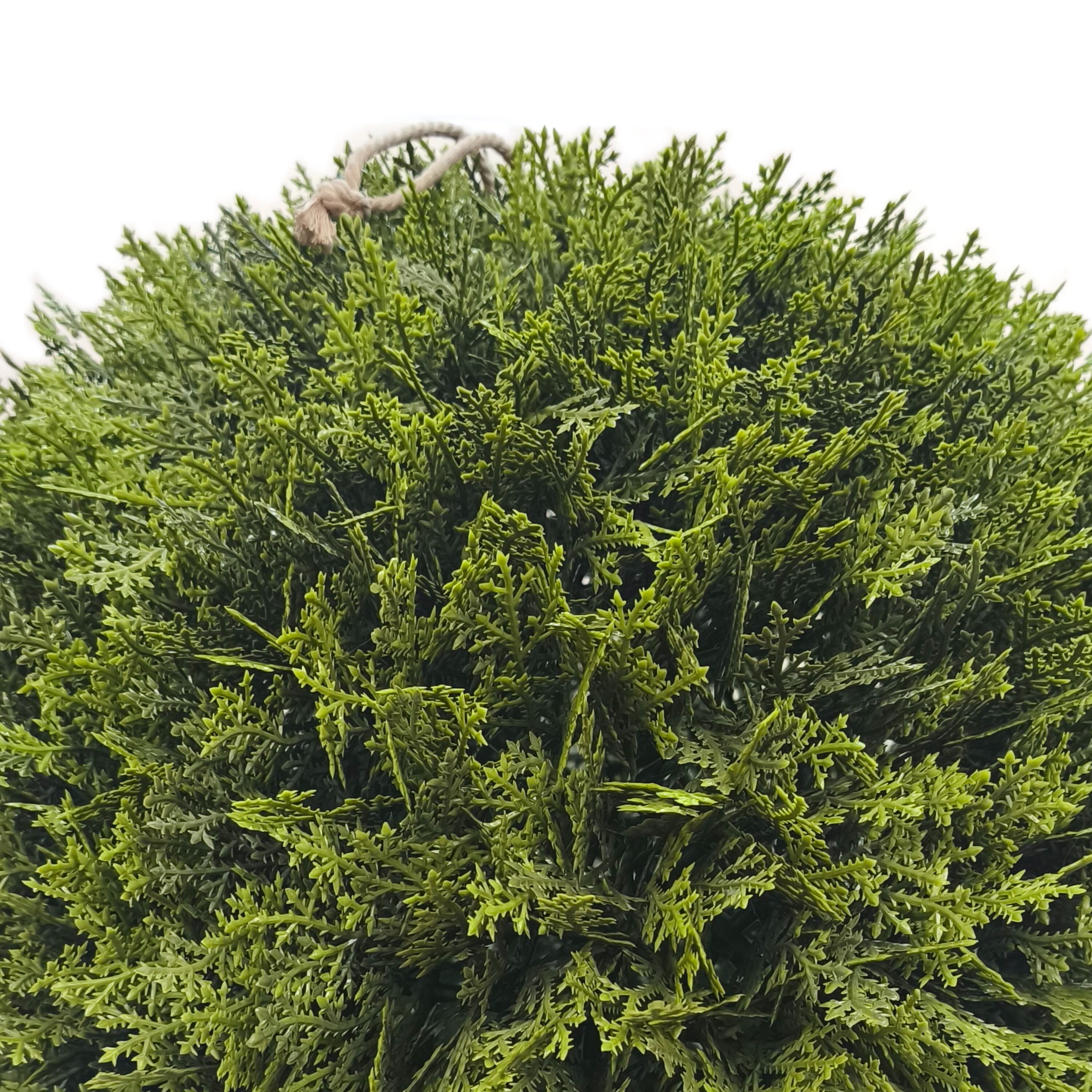 My Texas House 21" Artificial Evergreen Cyprus Ball