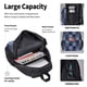 thumbnail image 4 of Balery Blue Gingham Buffalo Check Mochila Escolar 3 en 1 para Niños - Mochila Resistente con Lonchera Térmica y Estuche - Mochila Escolar para Niños y Niñas, 4 of 7