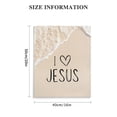 thumbnail image 3 of I Love Jesus wall art decor Christian wall art, Jesus Canvas Wall Art Print ，Jesus Decorations Religious Christian Gifts for Church Prayer Room Living Room Home Decor Gift Wooden Framed, 3 of 5