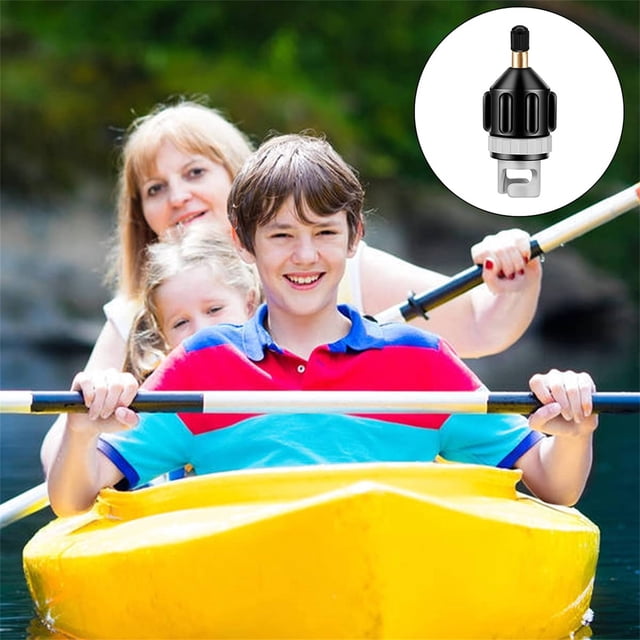 Adapter Dinghy Adapter Head Plug Air Converter Standard Conventional Air Adapter For Inflatable Rowing Boat Stand Up Paddling Board