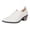 White, variant on Womens Suede Solid Office Square Toe Slip On Casual Chunky Low Heel Pumps Shoes 2 Inch