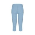 thumbnail image 4 of DailyTrove Women's High Waisted Capri Leggings - Tummy Control Stretch Workout Pants for Gym & Fitness, 4 of 6