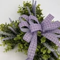 thumbnail image 5 of WEGFTDUOP Easter Decorations Easter Wreath Door Hanging Decorative Wreath Lavenders Front Door Churchs Cemetery Wreath, 5 of 5