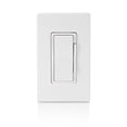 thumbnail image 1 of Interruptor atenuador Leviton Decora, activado de forma inteligente, blanco, paquete de 1, 1 of 1