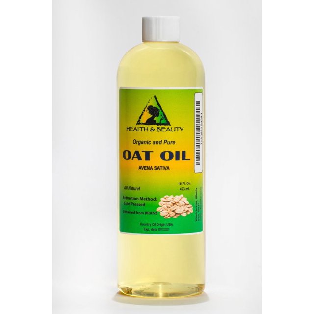 Huile d'Avoine Porteuse Pressée à Froid Naturelle Fraîche 100 % pure 32 oz