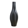 thumbnail image 2 of Florero de cerámica decorativa jarrones artísticos jarrón de cerámica para oficina e Negro L Baoblaze Florero decorativo de patio, 2 of 8