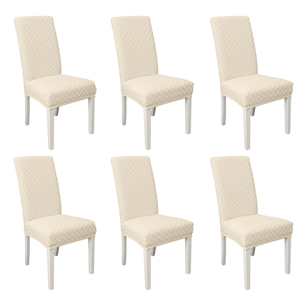 Details about   Dining Chair Cover Slipcover Seat Protector High Stretch Jacquard Home Decor 