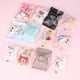 thumbnail image 5 of LBSISI Life 100 piezas 7*10 cm Bolsas de galletas de caramelo hechas a mano Sellado en caliente Snacks Embalaje Galletas de copo de nieve Navidad Cumpleaños Fiesta de bodas, 5 of 5
