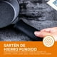 thumbnail image 2 of Juego de 4 Sartenes Bruntmor, Antiadherentes, Hierro fundido, Miden 6", Compatible con Inducción negro Unitalla, 2 of 6