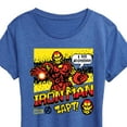 thumbnail image 3 of Marvel Iron Man - 8 Bit Pixelated - Women's Short Sleeve Graphic T-Shirt, 3 of 5