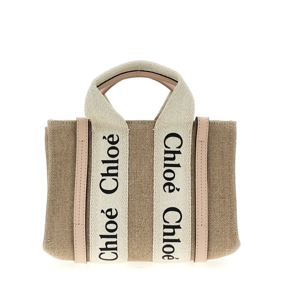 Chloé Women's Woody' Mini Handbag Neutrals