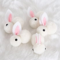 kladzum 5PCS Easter Stuffed Bunny Toys Soft Bunny Dolls Easter Decorations Mini Bunny Ornaments for Easter Graduation Birthday Gifts Wedding Summer Party Decorations