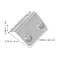 thumbnail image 2 of CTIRCHIU 10Ud Cuchillas Metálicas De Reemplazo Para De En, 2 of 6