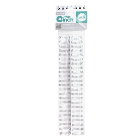 We R Cinch Wires .75" 2/Pkg-Silver