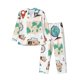thumbnail image 1 of Balery Travel1 Pijama para Hombre de Dos Piezas con Manga Larga, Conjunto de Dormir y Descanso Suave con Bolsillos-Large, 1 of 7