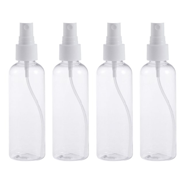 Juego de 4 botellas pulverizadoras de viaje compactas y herméticas de Shengjike (4 unidades)