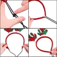 thumbnail image 3 of Dalrosia 3PCS Christmas Reindeer Dog Headband Puppy Xmas Antlers Headwear Holiday Pet Costume Accessory, 3 of 6