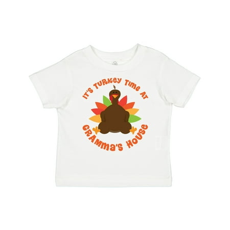 

Inktastic Thanksgiving Turkey Gramma Gift Toddler Boy or Toddler Girl T-Shirt