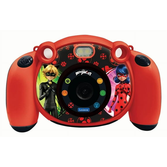 Lexibook Cámara digital HD Miraculous con Tarjeta SD - DJ080MI